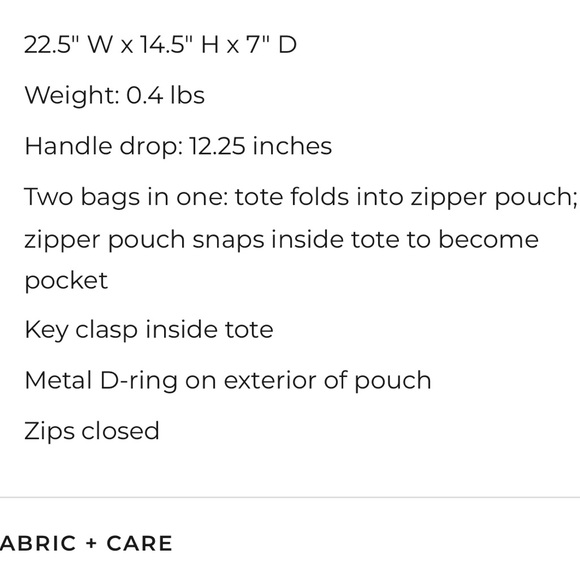 Scout Plus 1 Tote NWT in Coastal Rica - Picture 4 of 4